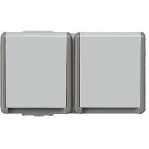 Siemens Schalterprogramm Schutzkontakt-Steckdose Delta Grau 5UB4722 1 St. kaufen