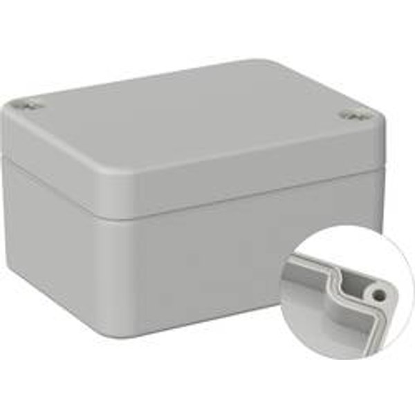 TRU COMPONENTS TC-9065436 Outdoor-Gehäuse 65 x 50 x 35 Polycarbonat Lichtgrau (RAL 7035) 1 St.