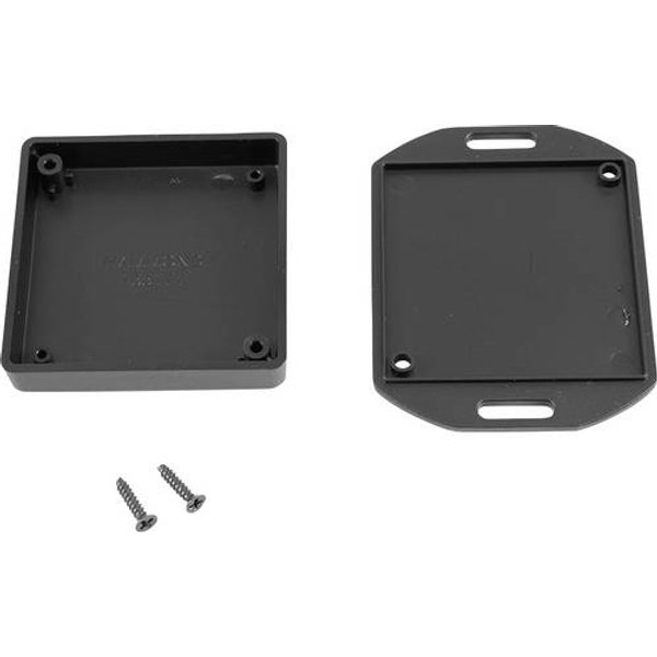 Hammond Electronics 1551TTFLBK Universal-Gehäuse 60 x 60 x 15 ABS Schwarz 1 St.