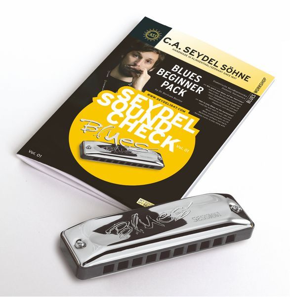 C.A. Seydel Mundharmonika Lernen (Set), Seydel Sound Check Vol.1, Beginner - Pack