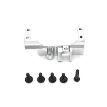 MJX Hyper Go H12Y/H12Y+ Upgrade Kit Front axle steering gear fixing parts Steering gear seat - Silver