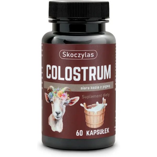 Wsparcie Odporności Kolostrum Skoczylas Colostrum siara kozia z pigwą 60kaps