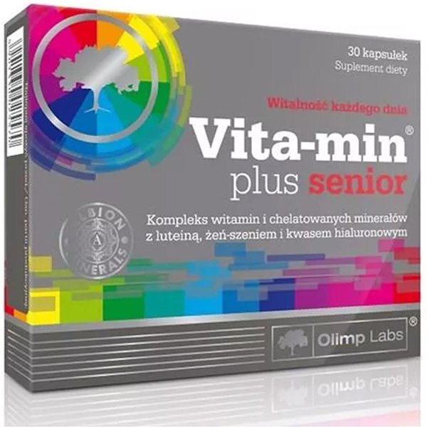 OLIMP Sport Nutrition Witaminy i Minerały Kompleks Olimp Vita-min Plus Senior 30kaps