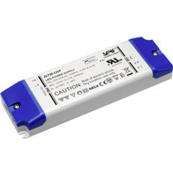 Self Electronics SLT30-12VFG LED-Trafo Konstantspannung 30 W 0 - 2.5 A 12 V/DC nicht dimmbar, Möbelzulassung, Überlastschutz 1 St.