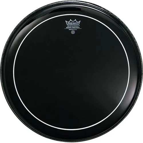 Remo 10" Pinstripe ebony Tomfell doppellagig schwarz
