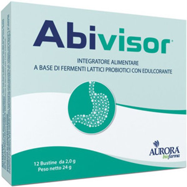 Aurora Abivisor Digestive Health Supplement - 12 Bustine