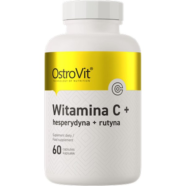 Witaminy C Ostrovit Vitamin C+ Hesperidin + Rutin 60kaps