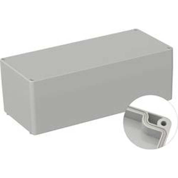 TRU COMPONENTS TC-9065708 Industrie-Gehäuse 340 x 150 x 120 ABS Lichtgrau (RAL 7035) 1 St.