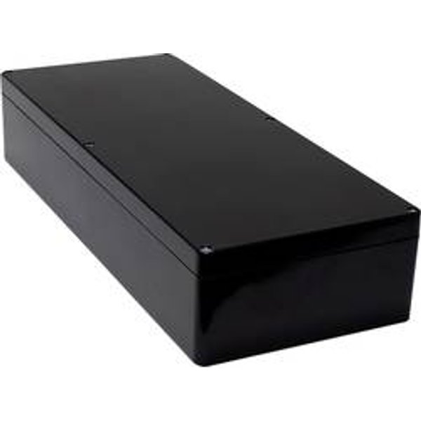 Hammond Electronics 1590ZGRP263BK Universal-Gehäuse 600 x 250 x 120 Polyester Schwarz 1 St.