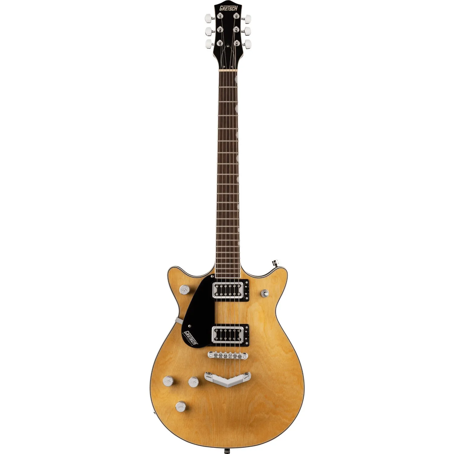 Gretsch G5222LH Electromatic Double Jet BT Natural Left-Handed Electric Guitar