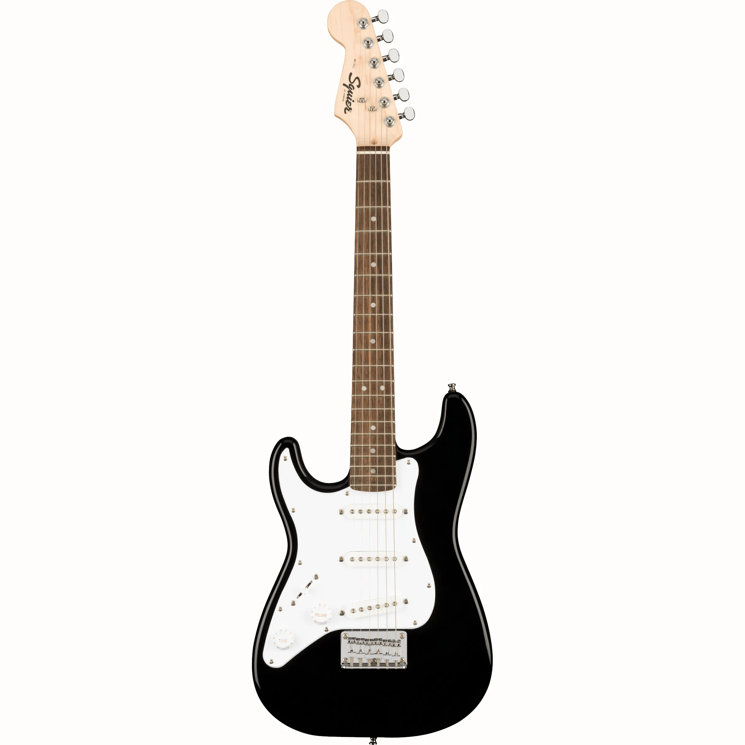 Squier Mini Stratocaster LH Black Left-Handed Children's / Travel Guitar