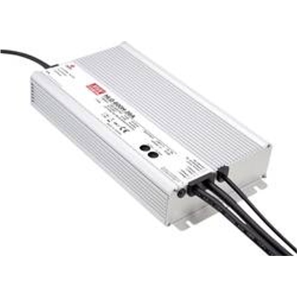 MEAN WELL HLG-600H-12A LED-Treiber, LED-Trafo Konstantspannung, Konstantstrom 480 W 40 A 12 V/DC PFC-Schaltkreis, Überlastschutz, einstellbar 1 St.