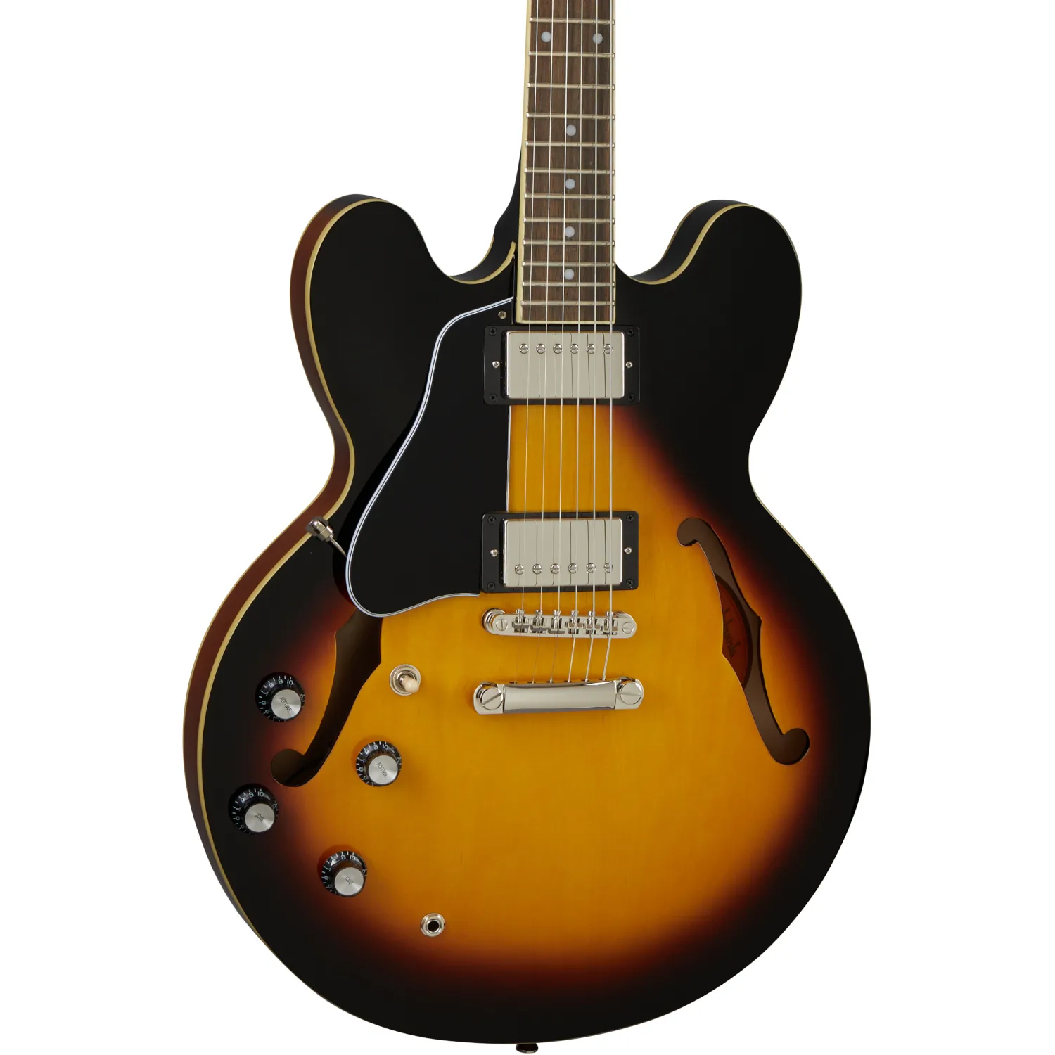 Epiphone ES-335 LH Vintage Sunburst Left-Handed Semi-Acoustic Guitar