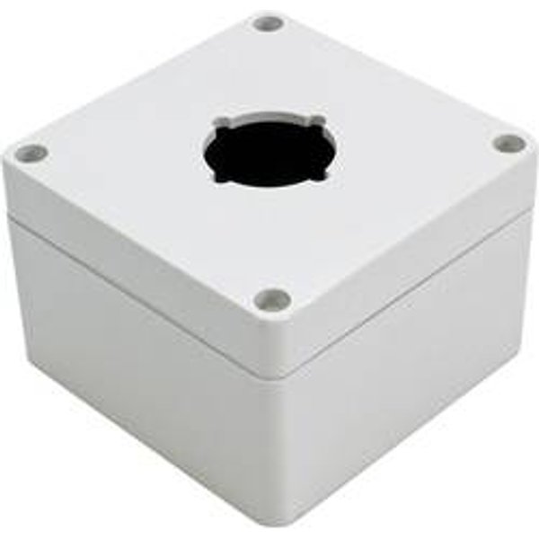 Hammond Electronics 1554PB1 Universal-Gehäuse 90 x 90 x 60 Polycarbonat Grau 1 St.