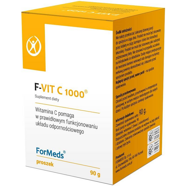 Witaminy C Formeds F-VIT C-1000 90g