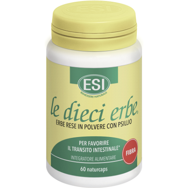 Esi Le Dieci Erbe Fibra per la regolarità intestinale e una buona digestione 60 capsule