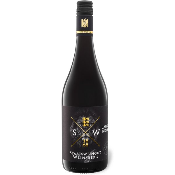 1 STAATSWEINGUT WEINSBERG Lemberger VDP.Gutswein trocken, Rotwein 2024""