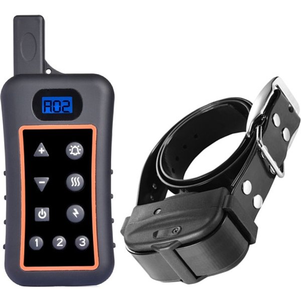 Extra ontvanger met halsband van Sterke trainingsset tot 1200 meter Open Veld waterdicht oplaadbaar - jachthonden