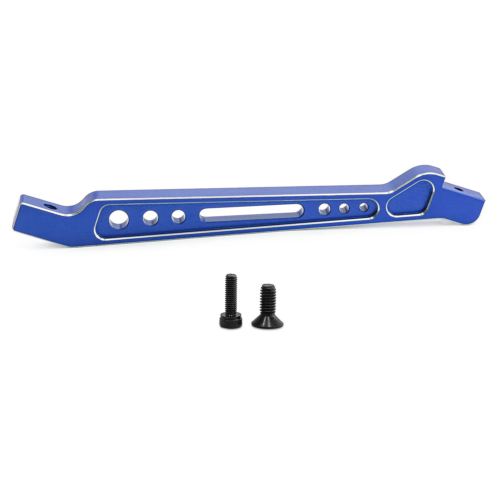 Makerfire ARRMA 1/8 Senton Typhon Kraton Aluminum Front Steering Plate Support - W231 - Blue