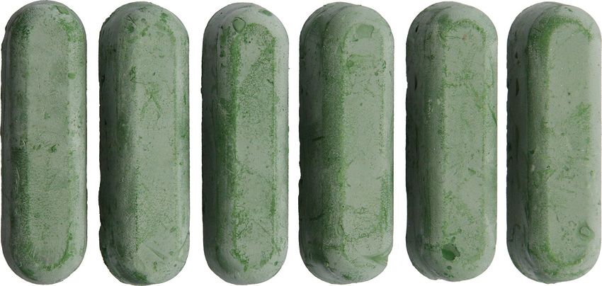 Marbles Green Rouge Compound Honing Sticks 6-Pack