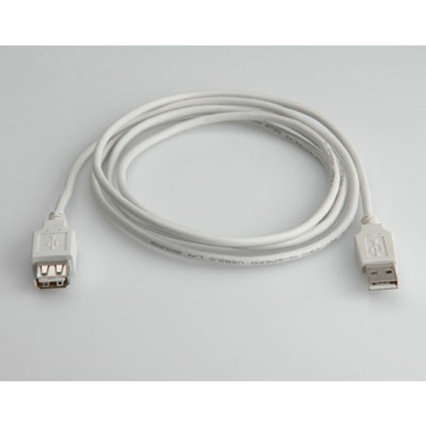 VALUE USB 2.0 Verlängerungskabel, Typ A-A, ST/BU, weiß, 1,8 m