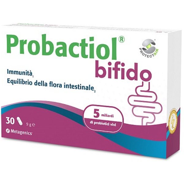 Probactiol Bifido - Integratore per la salute digestiva, 30 capsule