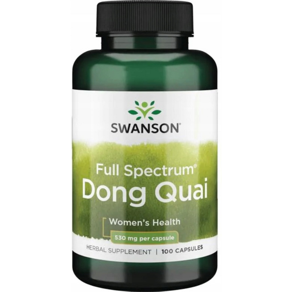 Swanson Health Products Kobieca Kondycja Dzięgiel Chiński Swanson Dong Quai 530mg 100kaps