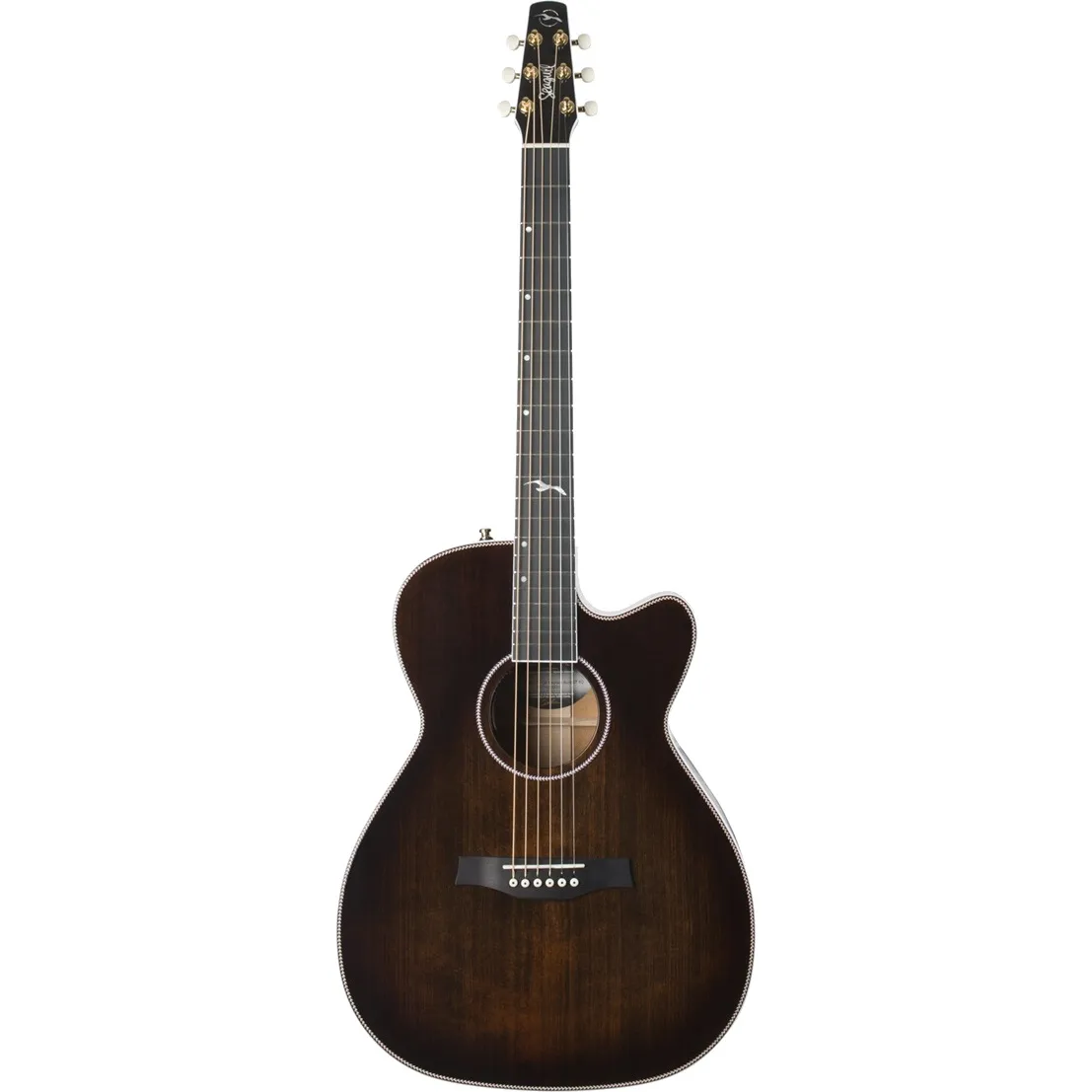 Seagull Artist Mosaic CH CW Bourbon Burst GT EQ Electro-Acoustic Guitar