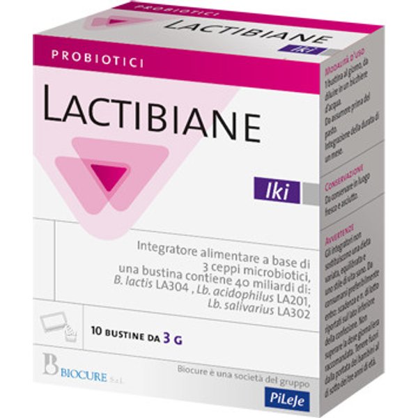 Lactibiane Iki - Integratore Probiotico in 10 Bustine Monodose