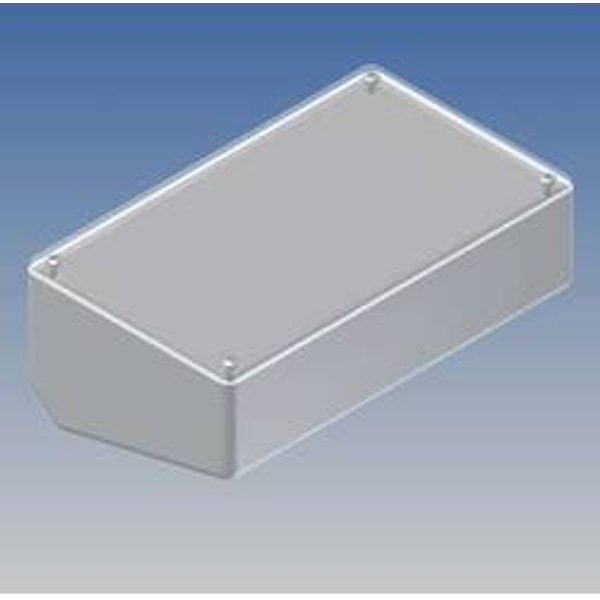 TEKO 115TP.5 Pult-Gehäuse (L x B x H) 161 x 95 x 64 mm ABS, PC Lichtgrau 1 St.
