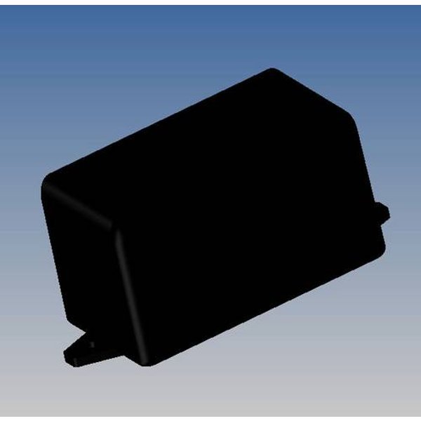 TEKO SR03-E.9 Universal-Gehäuse 71.5 x 38.3 x 40.9 ABS Schwarz 1 St.