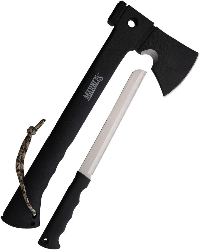 Marbles Camp Axe 5.5" 3Cr13 Stainless w/ Ferro Rod