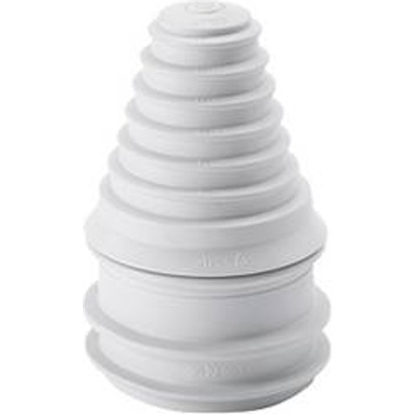 Hensel KST 82 Stufenstutzen Lichtgrau 1 St.