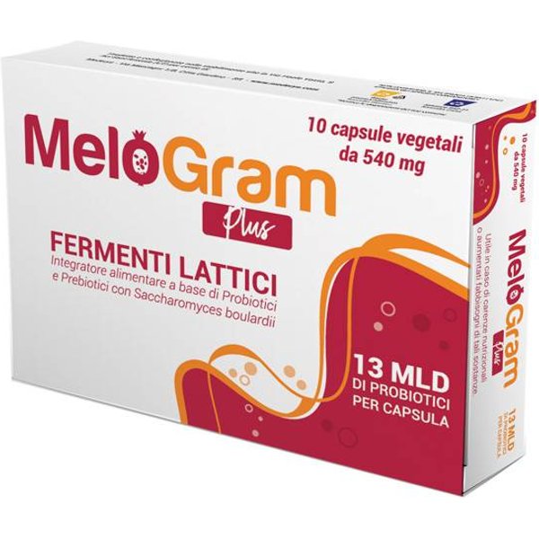 Mederys Melogram plus fermenti lattici 13 miliardi con bacillus clausii 10 capsule 540mg