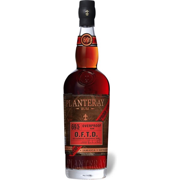 1 PLANTERAY Rum O.F.T.D Overproof 69% Vol""