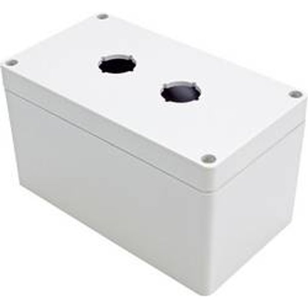 Hammond Electronics 1554MPB2D Universal-Gehäuse 160 x 90 x 90 Polycarbonat Grau 1 St.