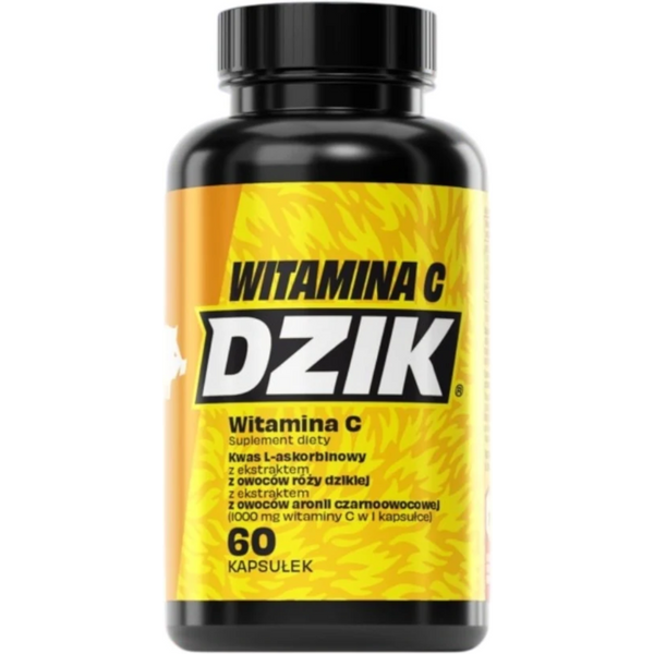 Warszawski Koks Wsparcie Odporności WK Dzik Witamina C 60kap