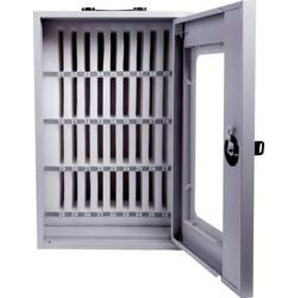 magnetoplan Smartphone Storage Box 1231601 Schrank 205 x 295 x 445 Grau 1 St.