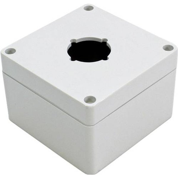 Hammond Electronics 1554PB1 Universal-Gehäuse 90 x 90 x 60 Polycarbonat Grau 1 St.