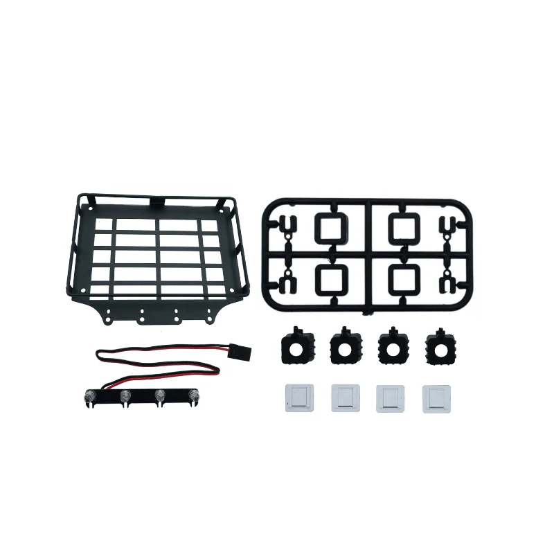 MJX Hyper Go H12Y / H12Y+ Upgrade Parts & Accessories - Metal Luggage Rack - Metal Luggage Rack Square Lamp