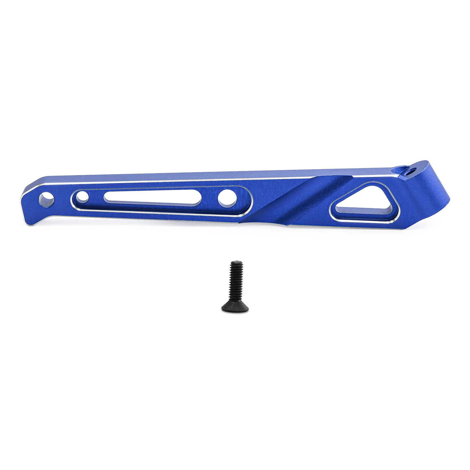 Makerfire ARRMA 1/8 Senton Typhon 6S Aluminum Rear Brace Support - W232 - Blue