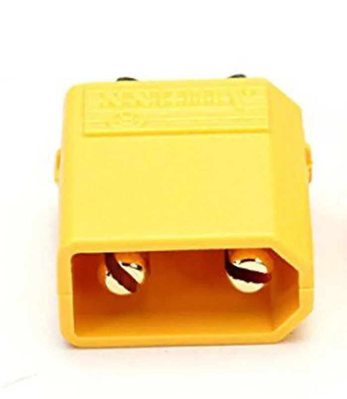 Makerfire XT30 2mm Connector Plug Male Female Set for RC Quadcopter (Pack of 10) - 10pcs Male